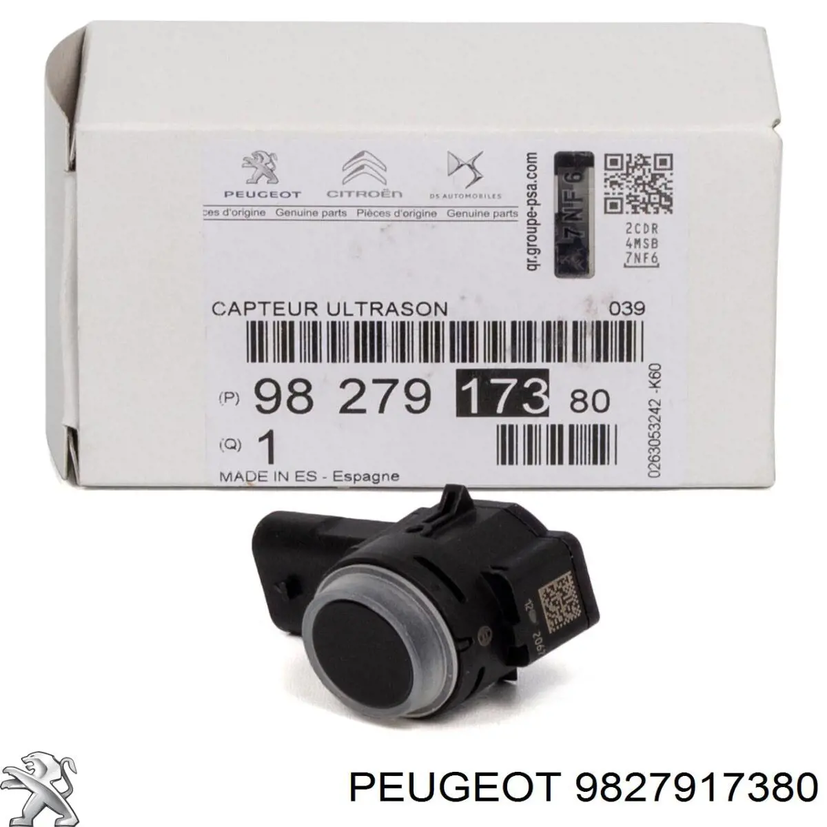 9827917380 Peugeot/Citroen Акустична паркувальна система