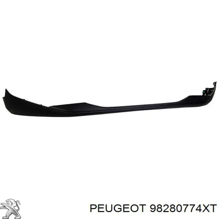 98280774XT Peugeot/Citroen Сплитер переднього бампера