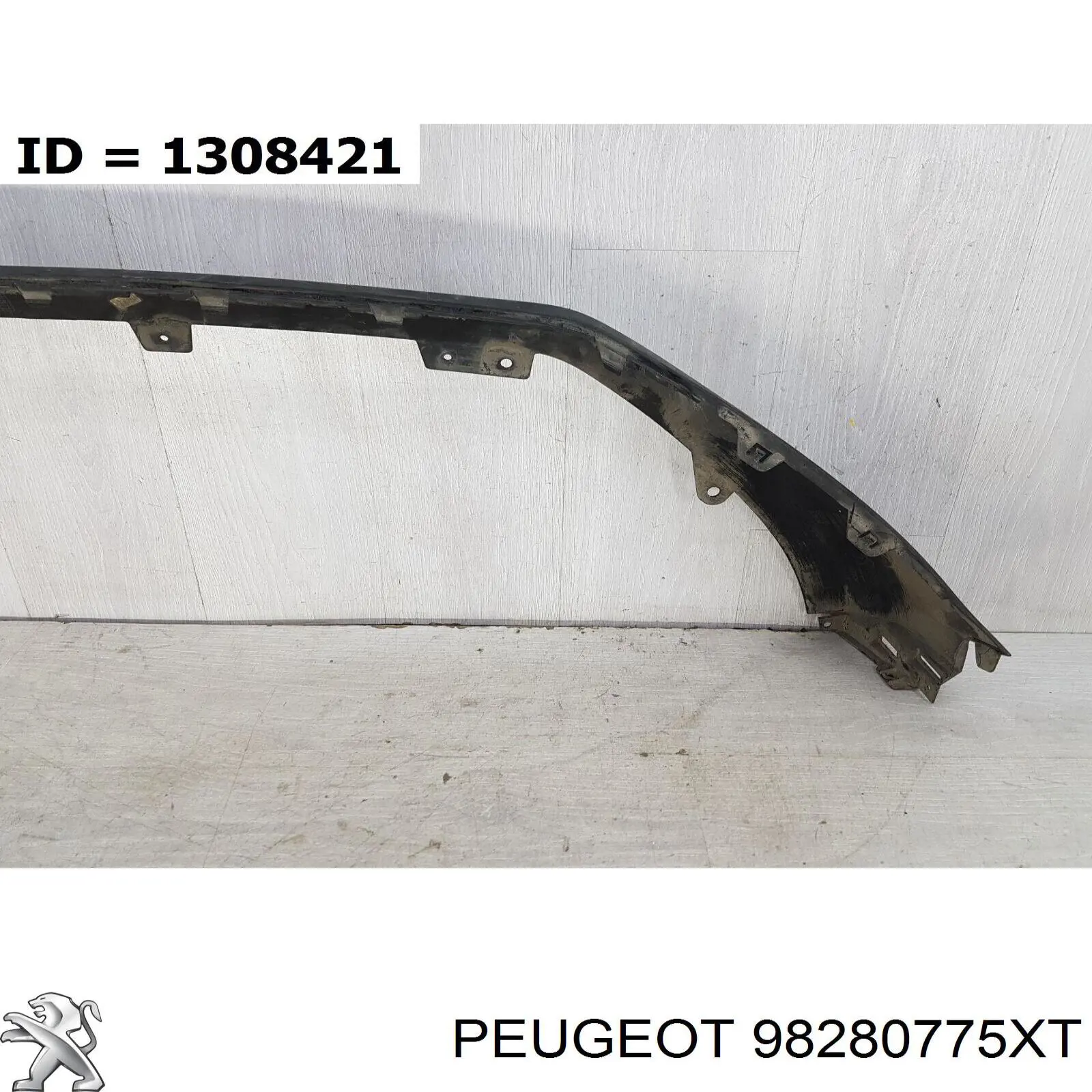 Купити 98280775XT Peugeot/Citroen Нижня накладка на передній бампер