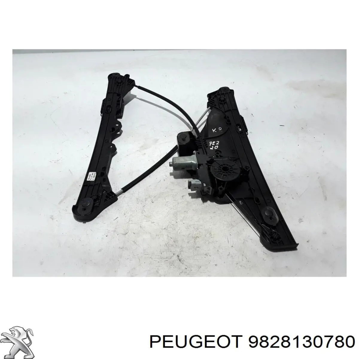 9828130780 Peugeot/Citroen Підйомник механічний вітрового скла