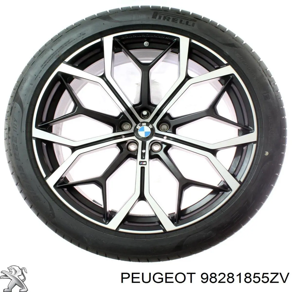 98281855ZV Peugeot/Citroen Диски литі (легкосплавні, титанові)