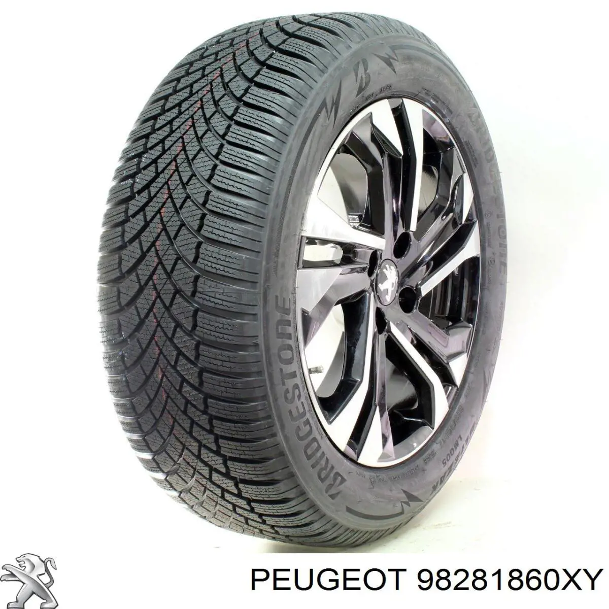 Купити 98281860XY Peugeot/Citroen Диски колісні литі (легкосплавні, титанові)
