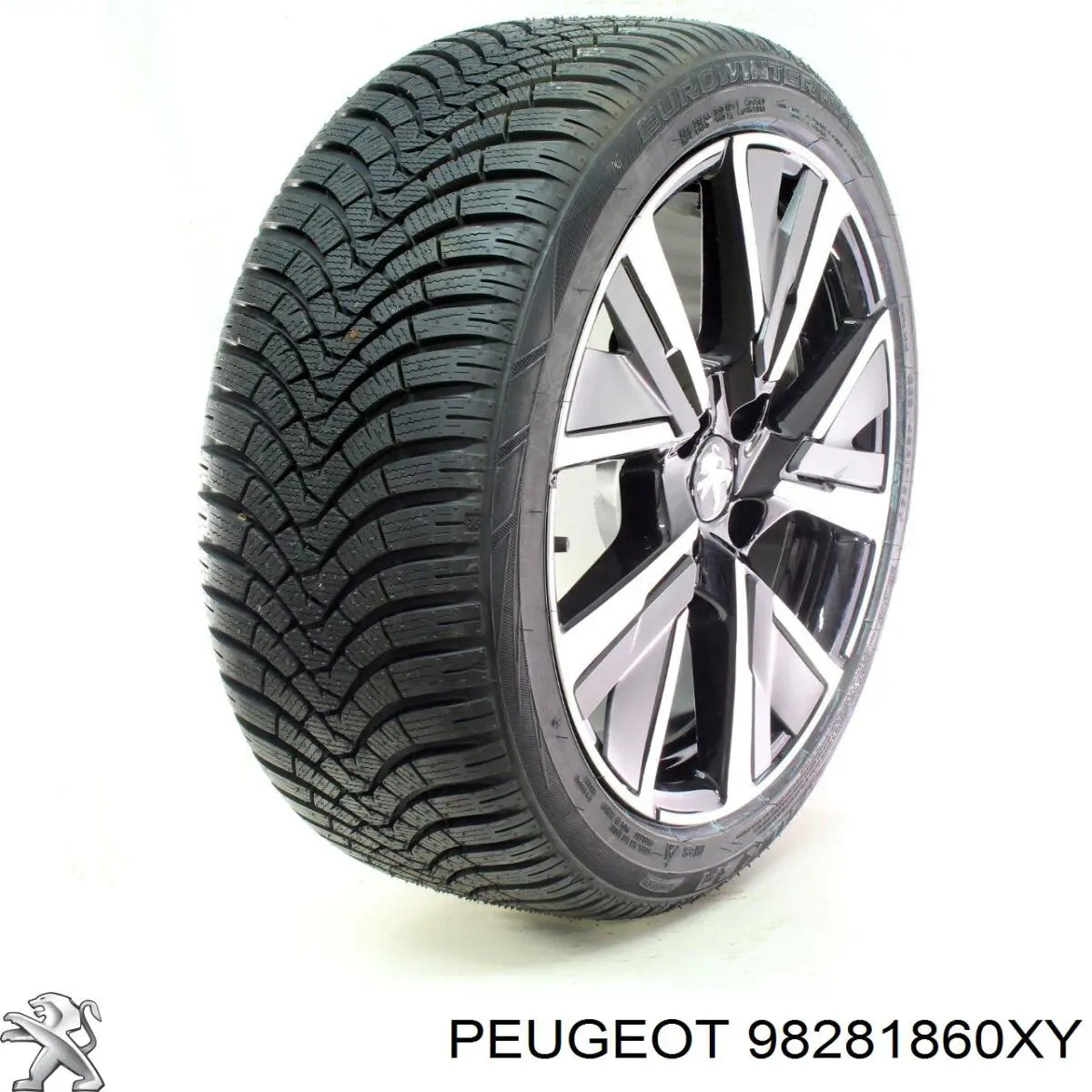 98281860XY Peugeot/Citroen Диски колісні литі (легкосплавні, титанові)