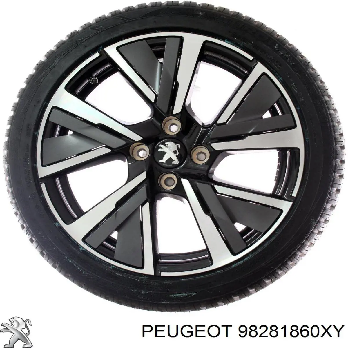 Диски колісні литі (легкосплавні, титанові) 98281860XY Peugeot/Citroen