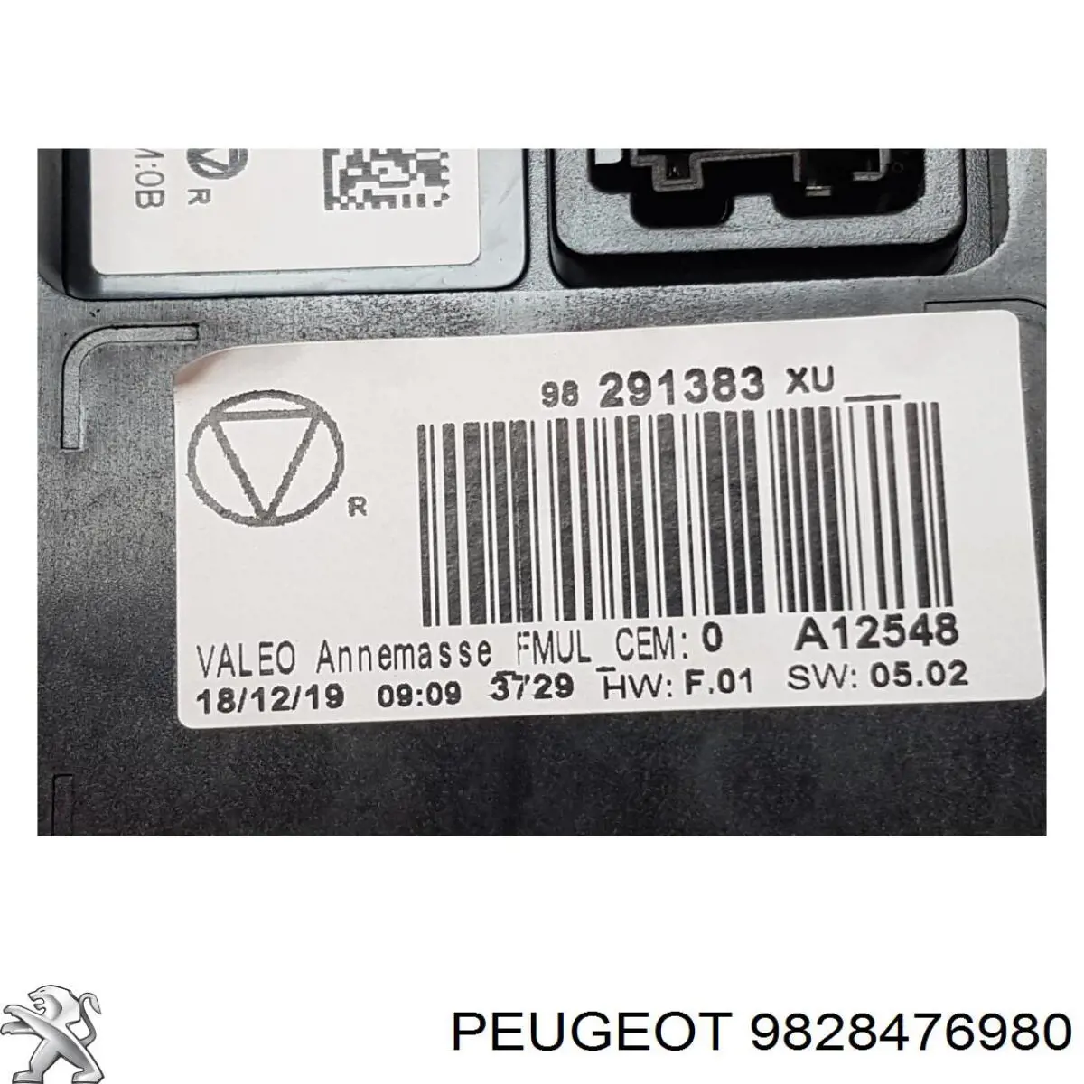 Купити 9828476980 Peugeot/Citroen Дисплей багатофункціональний