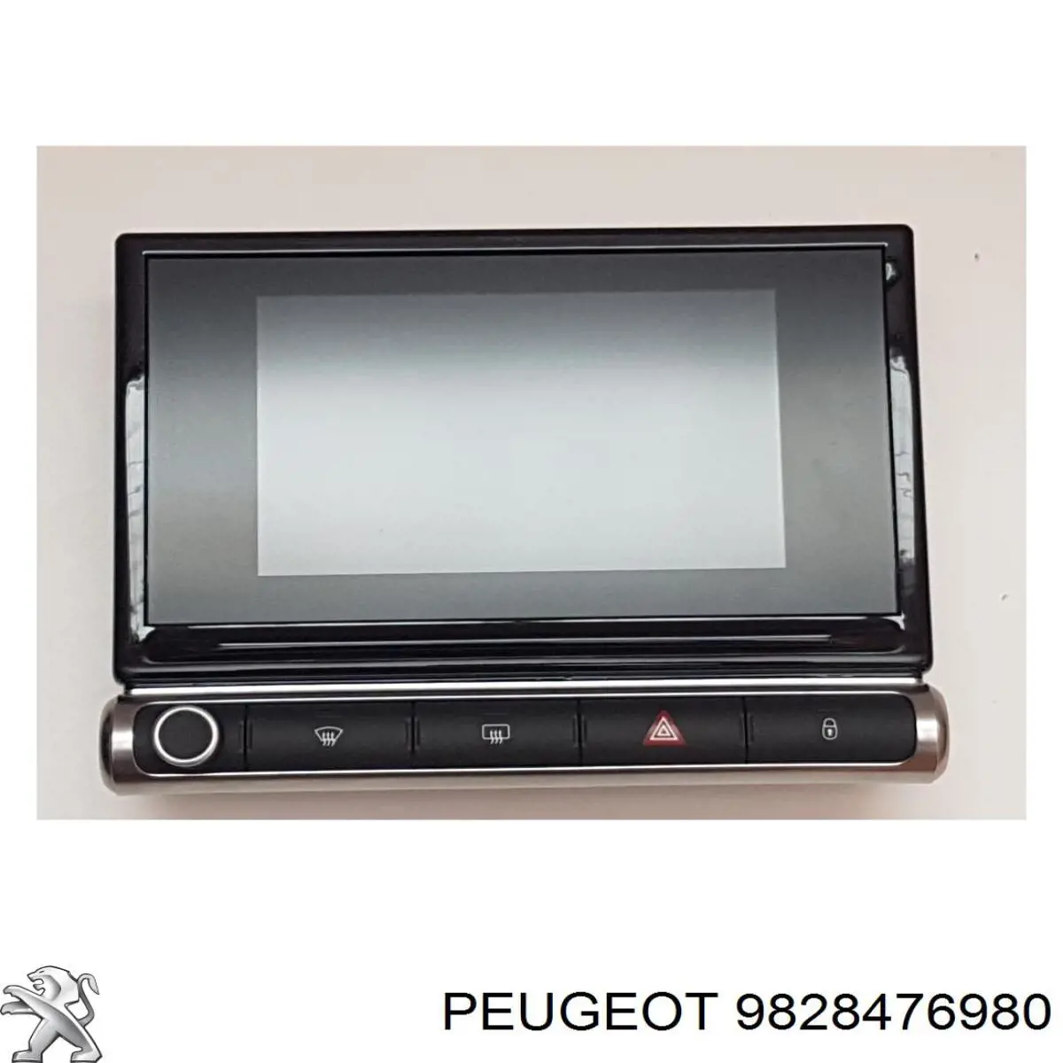 Дисплей багатофункціональний 9828476980 Peugeot/Citroen