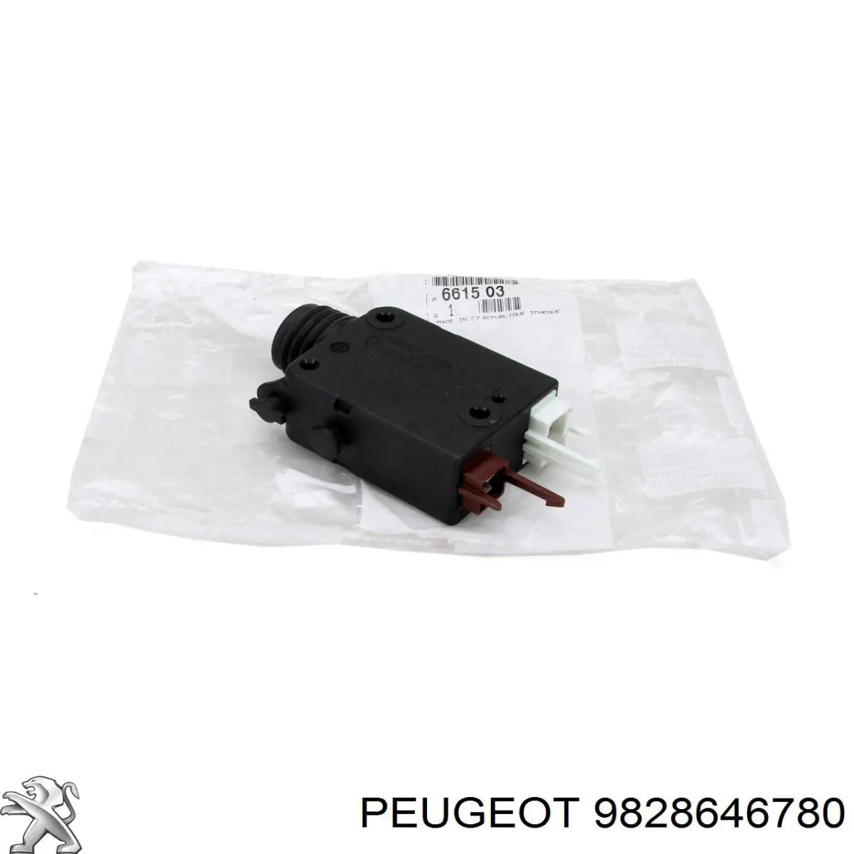 Болт / гайка кріплення Peugeot/Citroen 9828646780