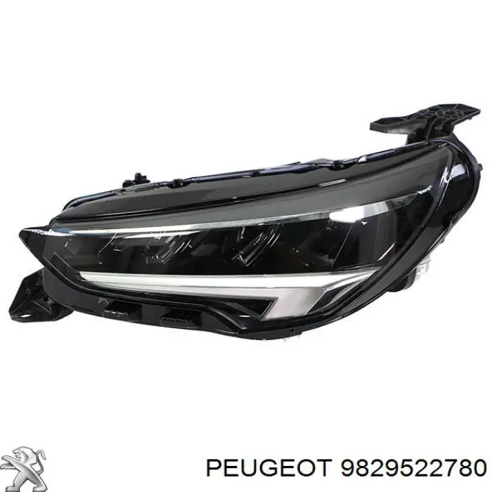 Купити 9829522780 Peugeot/Citroen Основна фара в зборі ліва