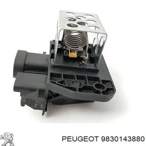 Купити 9830143880 Peugeot/Citroen Регулятор оборотів вентилятора