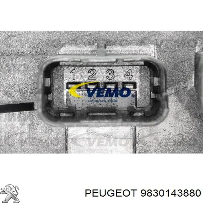 Регулятор оборотів вентилятора, блок управління Peugeot/Citroen 9830143880 ціна, від 29.30 USD
