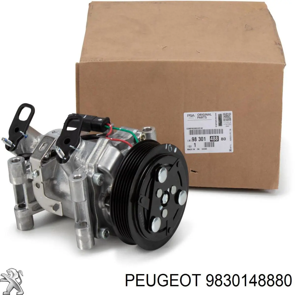 Купити 9830148880 Peugeot/Citroen Компресор кліматичної установки