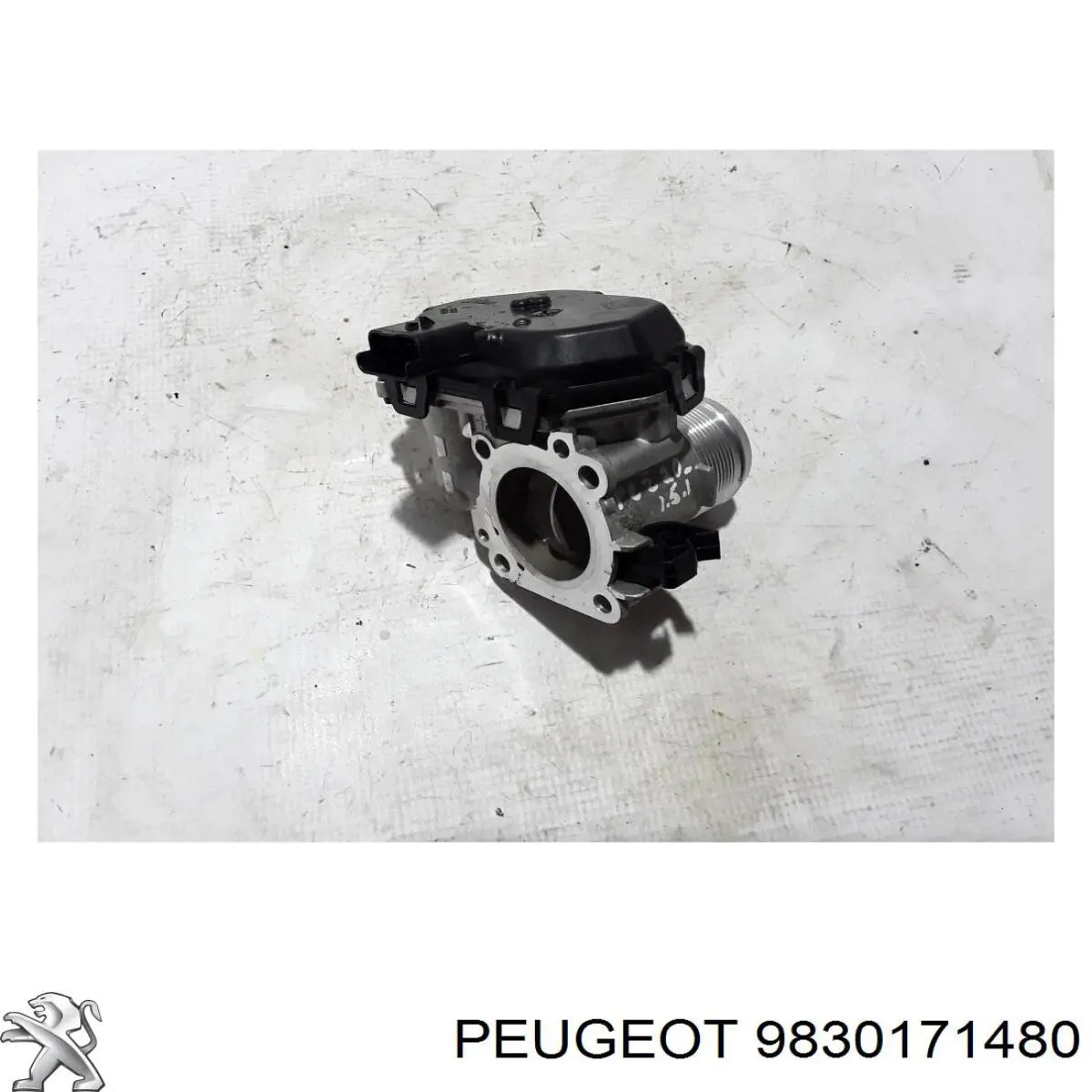 9830171480 Peugeot/Citroen Дросільна заслінка в зборі