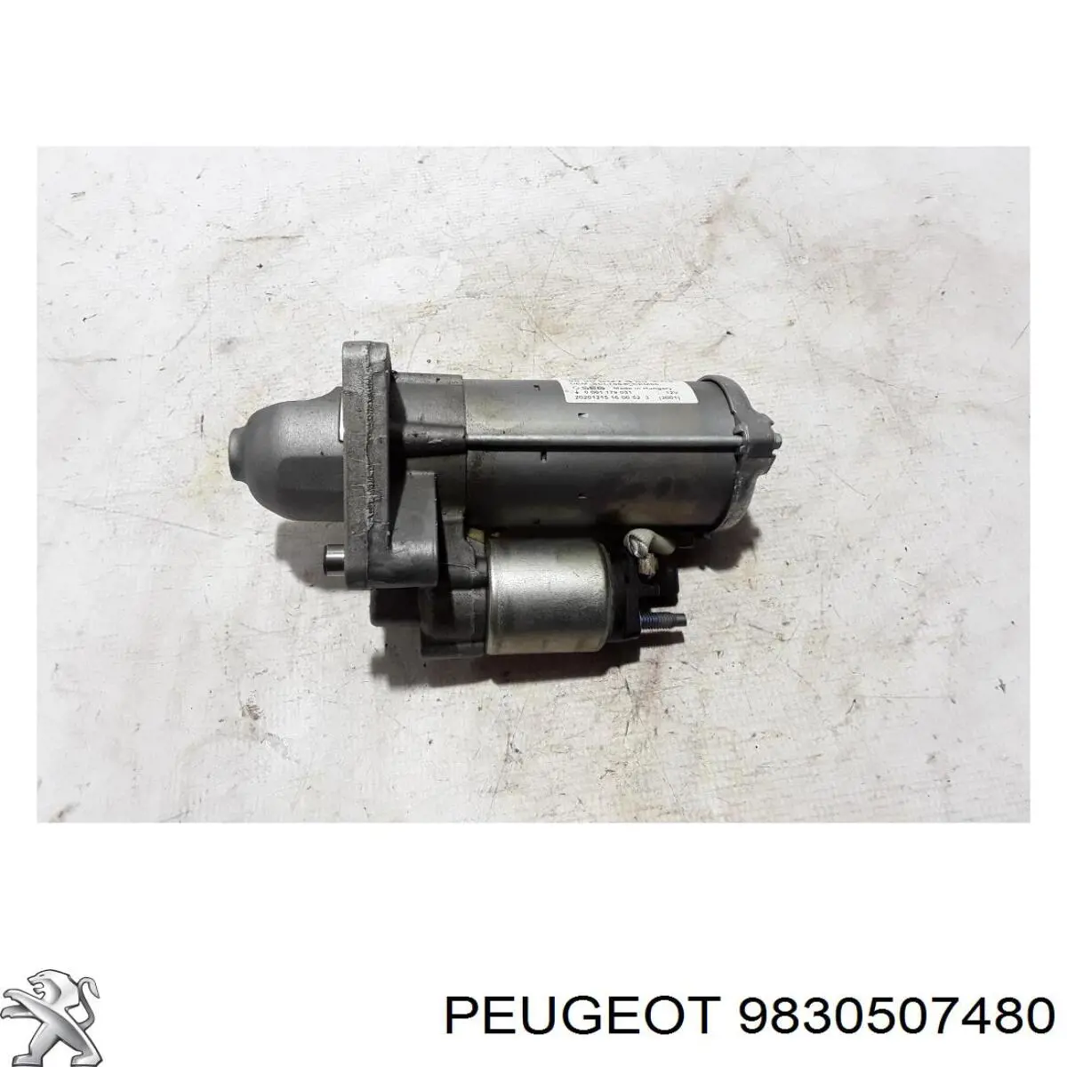 9830507480 Peugeot/Citroen Стартер двигуна