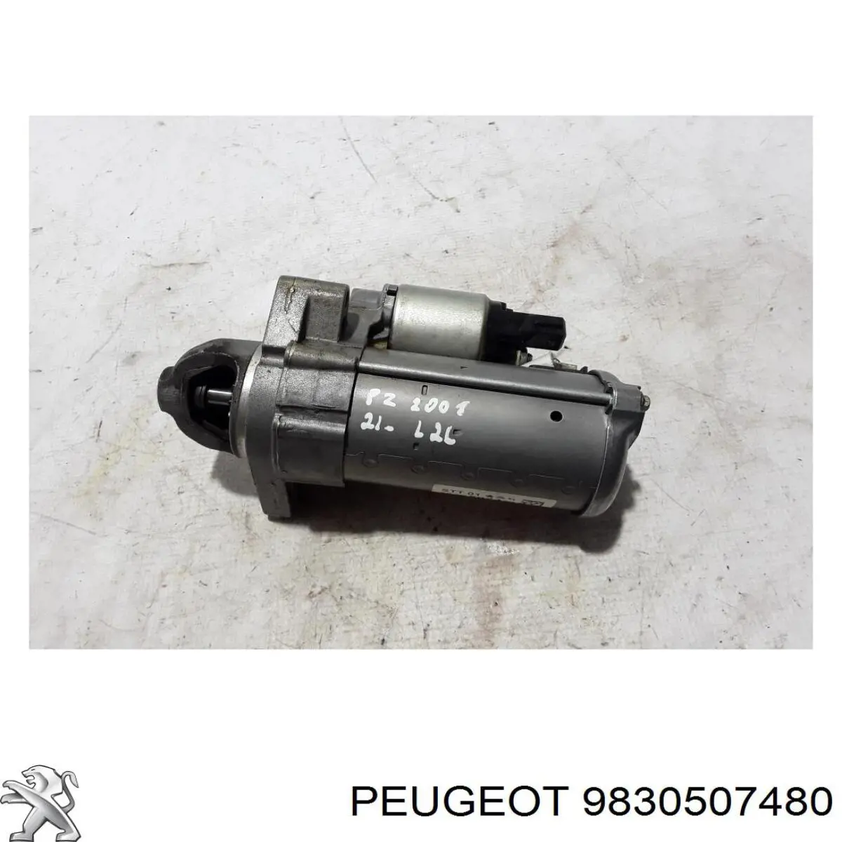 Стартер 9830507480 Peugeot/Citroen