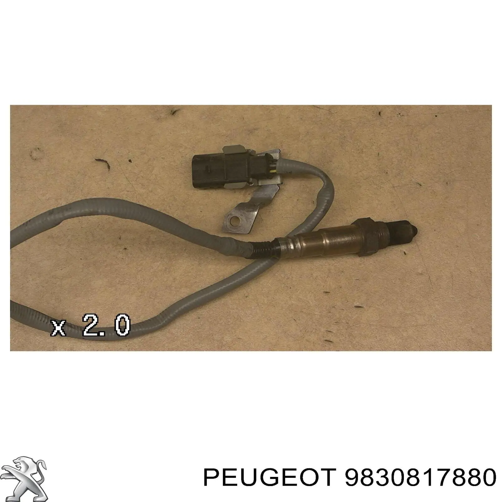 9830817880 Peugeot/Citroen Датчик оксидів азоту NOX