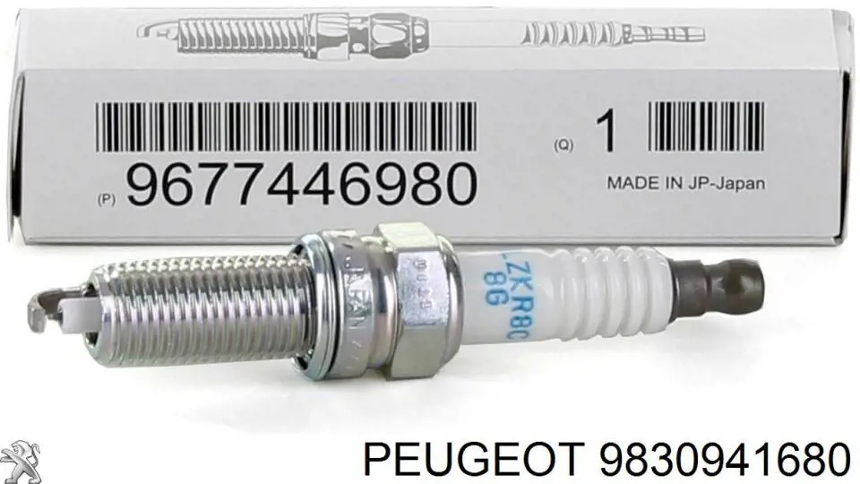 9830941680 Peugeot/Citroen Свіча запалювання