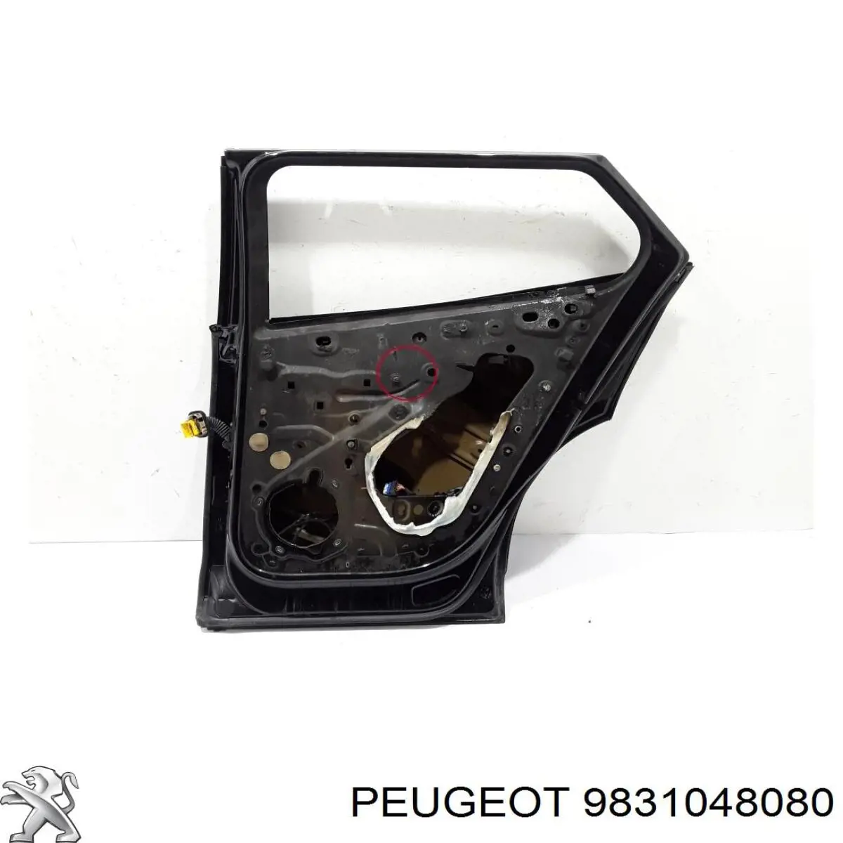 Купити 9831048080 Peugeot/Citroen Двері задні, праві