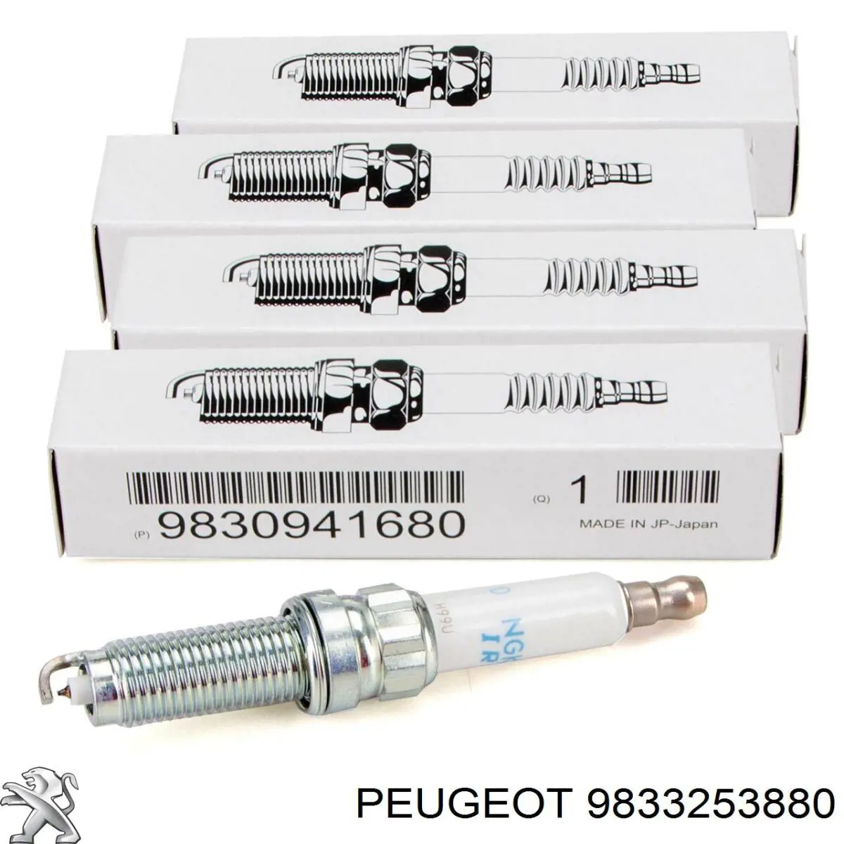Свічки автомобільні Peugeot/Citroen 9833253880 ціна, від 11.30 USD