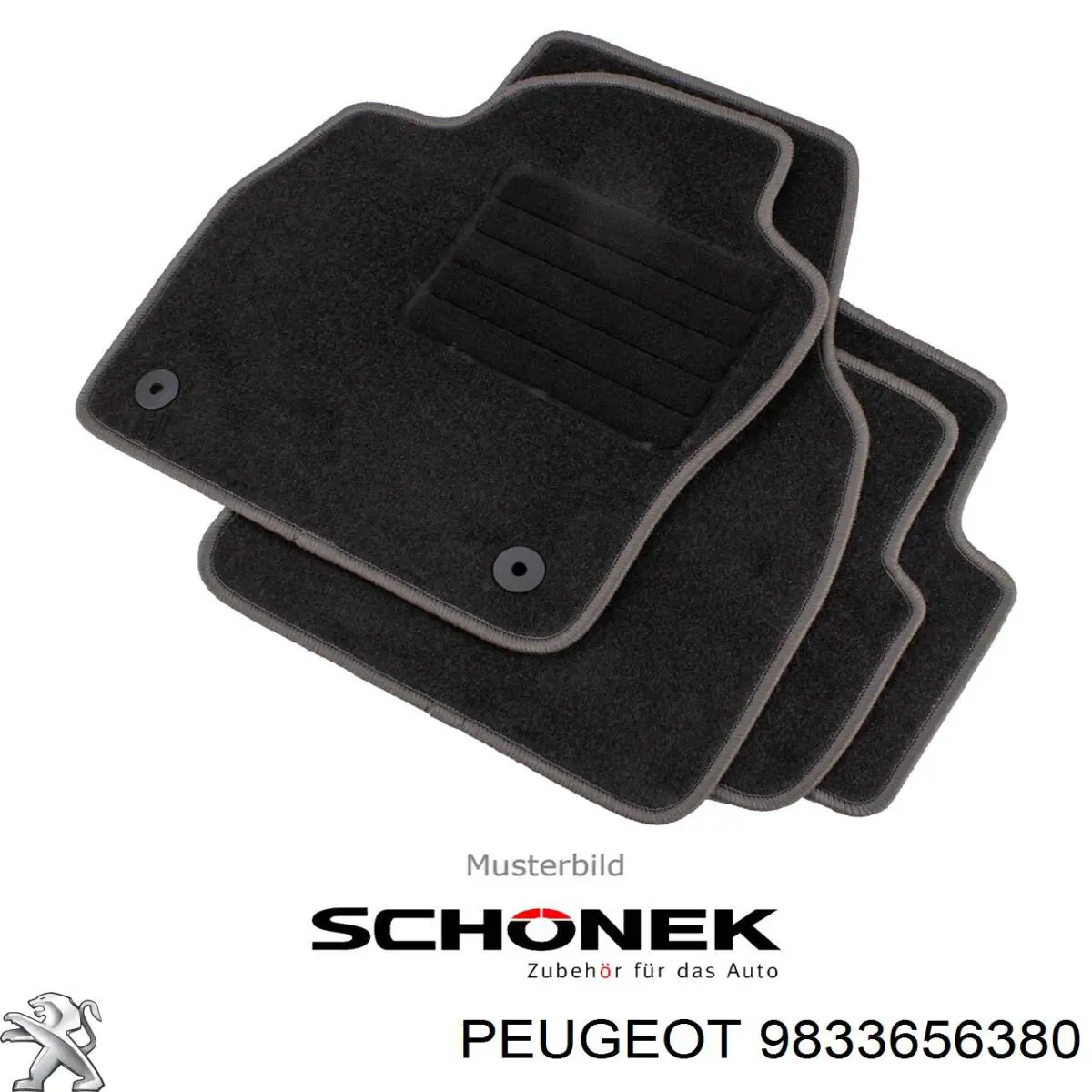 Peugeot/Citroen 9833656380 ціна, від 22.50 USD