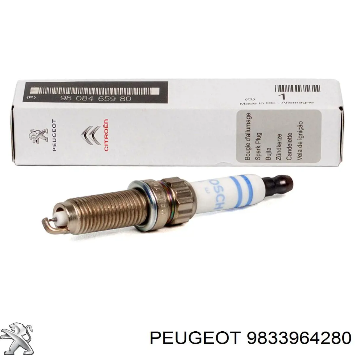 Свічки автомобільні Peugeot/Citroen 9833964280 ціна, від 13.81 USD