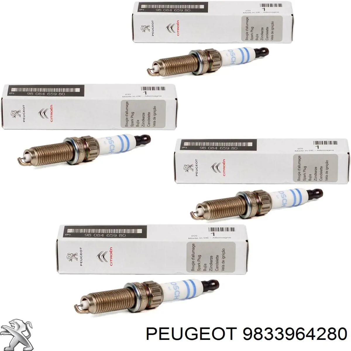 Купити 9833964280 Peugeot/Citroen Свічка запалювання
