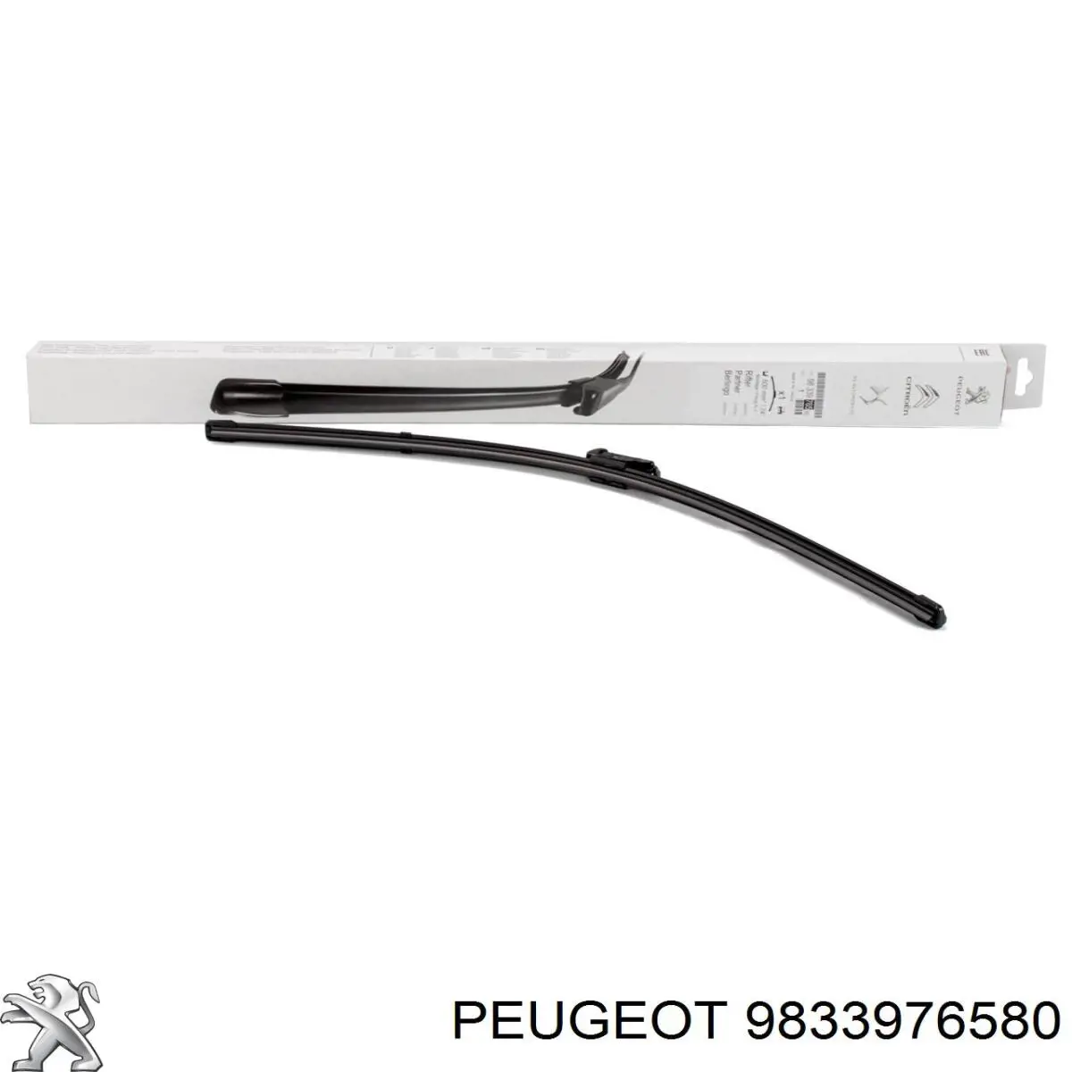 Купити 9833976580 Peugeot/Citroen Щітка-двірник лобового скла, водійська