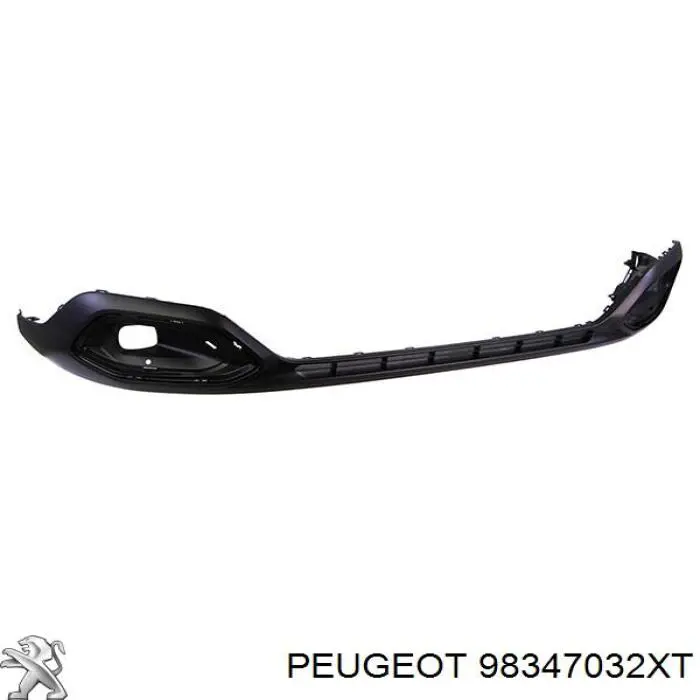 98347032XT Peugeot/Citroen Бампер передній, нижня частина