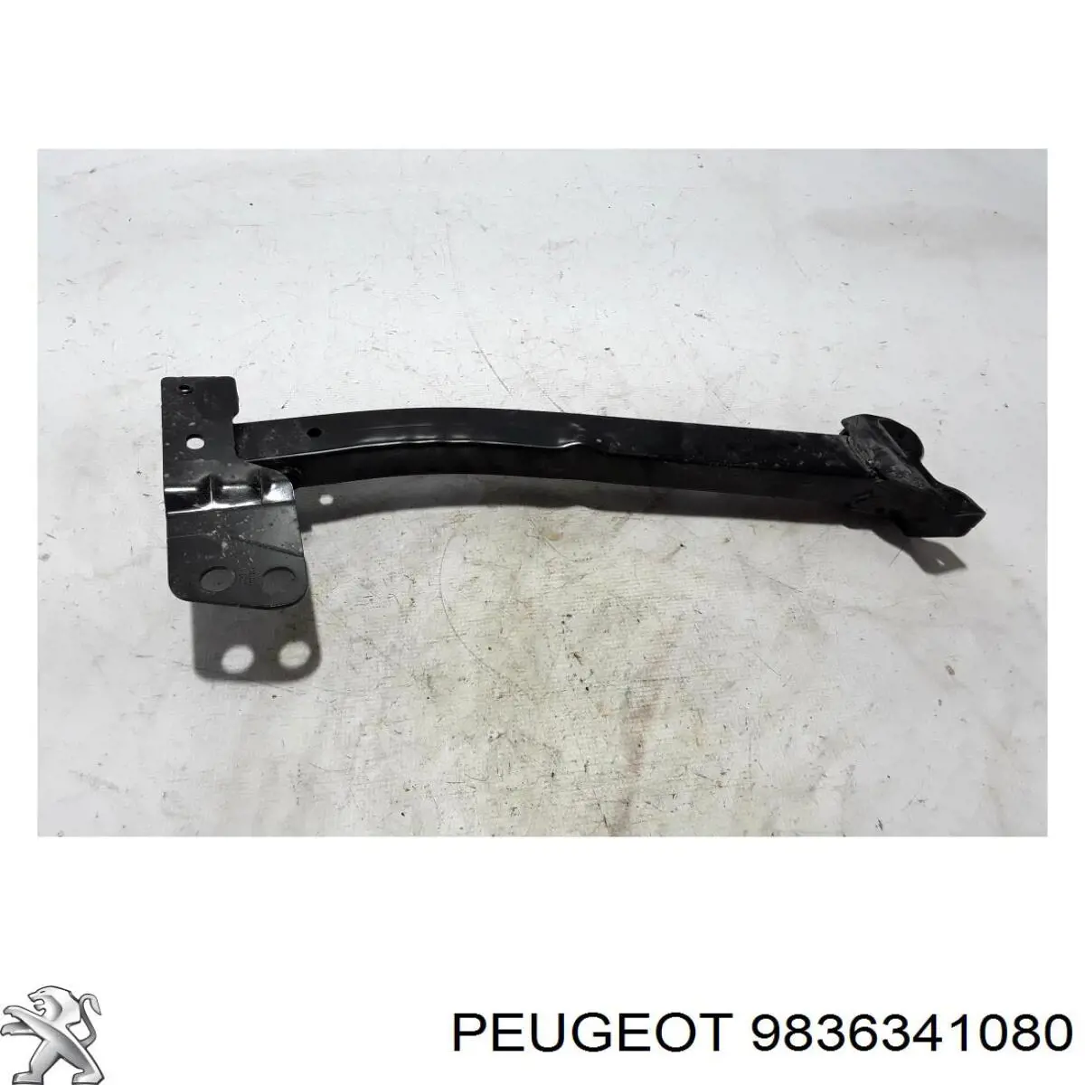 9825587280 Peugeot/Citroen Кронштейн підсилювача переднього бампера