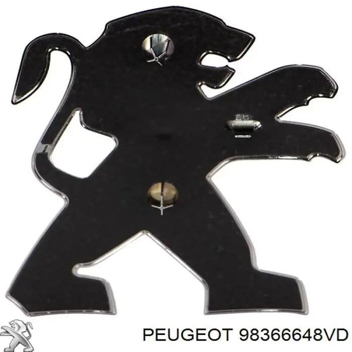 98366648VD Peugeot/Citroen Емблема решітки радіатора
