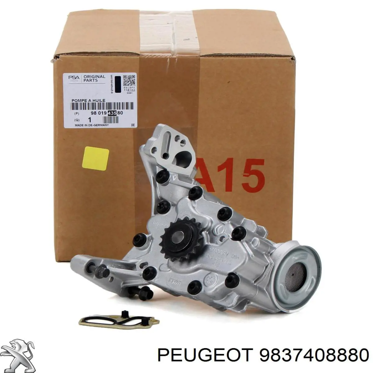 Купити 9837408880 Peugeot/Citroen Насос маслозакачуючий