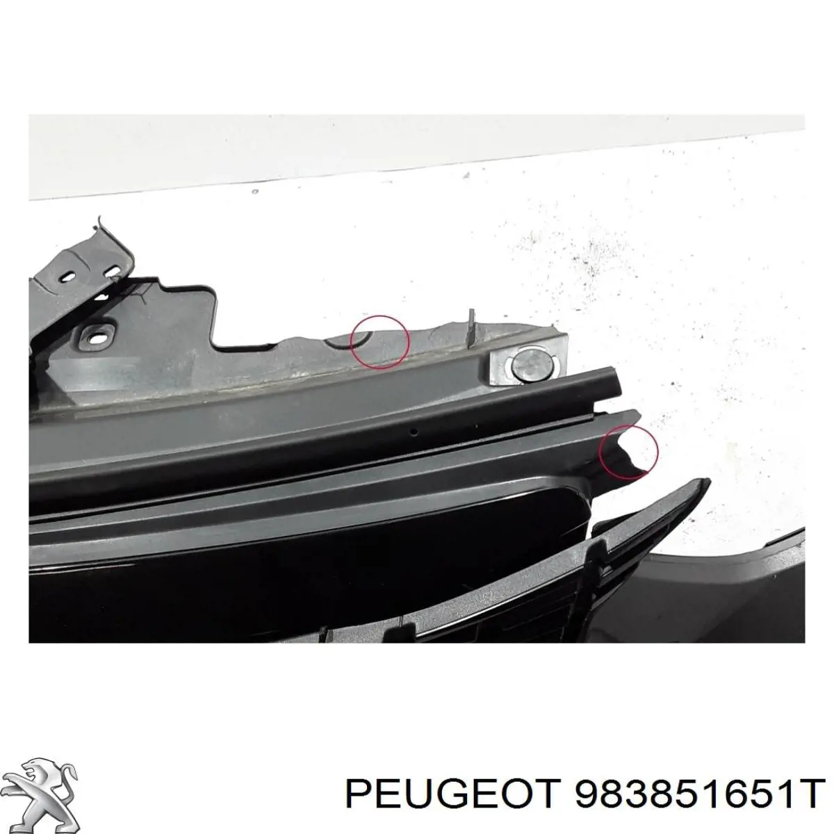 Бампер на авто Peugeot/Citroen 983851651T ціна, від 131.32 USD