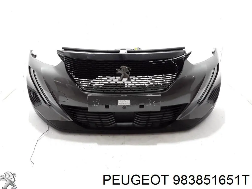 983851651T Peugeot/Citroen Бампер передній в зборі