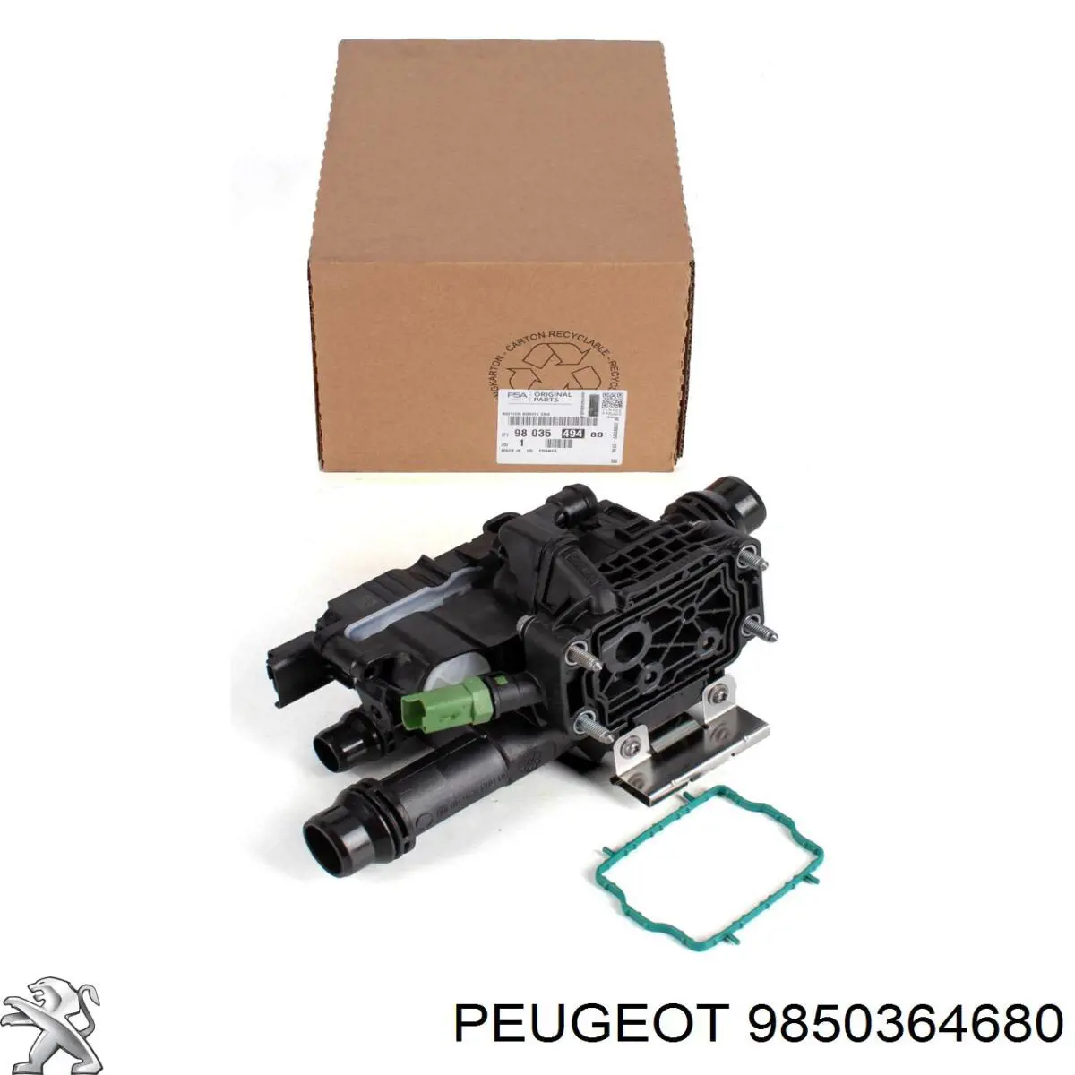 Купити 9850364680 Peugeot/Citroen Корпус термостата
