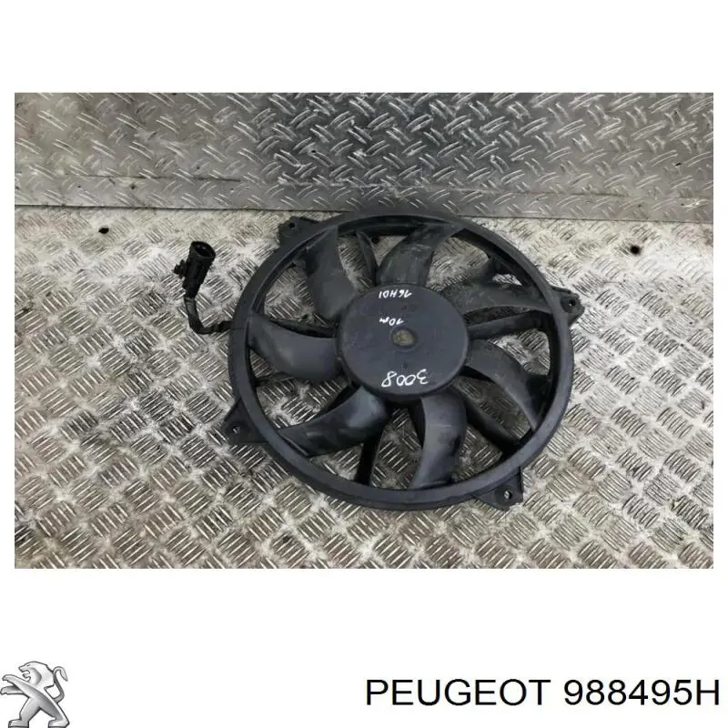 Вентилятор радіатора Peugeot/Citroen 988495H ціна, від 55.25 USD