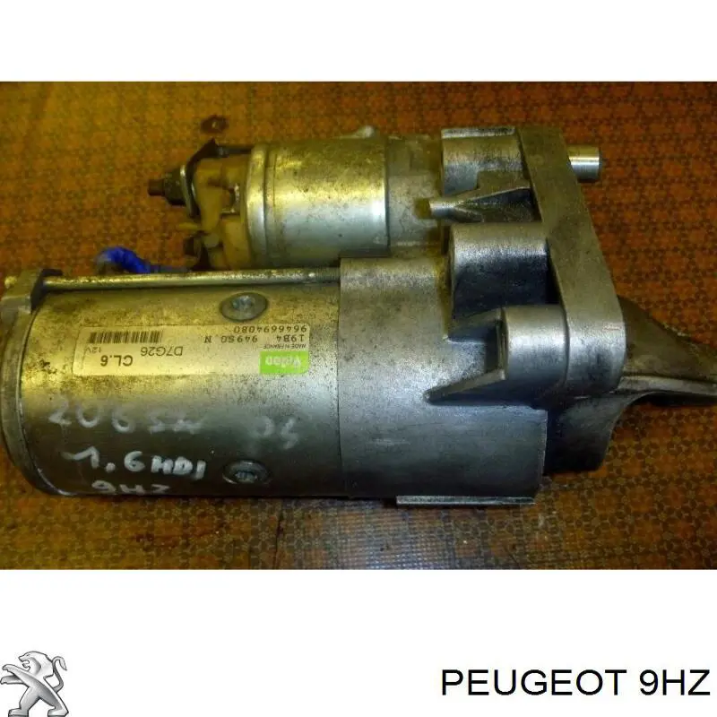 Двигун у зборі Peugeot 207 SW (WK) (Пежо 207)