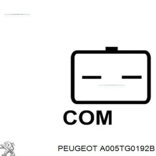 Купити A005TG0192B Peugeot/Citroen Генератор