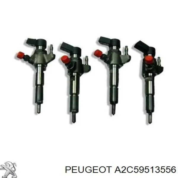 Купити A2C59513556 Peugeot/Citroen Форсунка дизельна в зборі, розпилювач + тримач