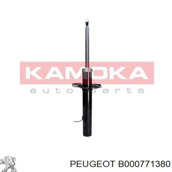 Амортизатор передній, правий Peugeot/Citroen B000771380 ціна, від 35.08 USD