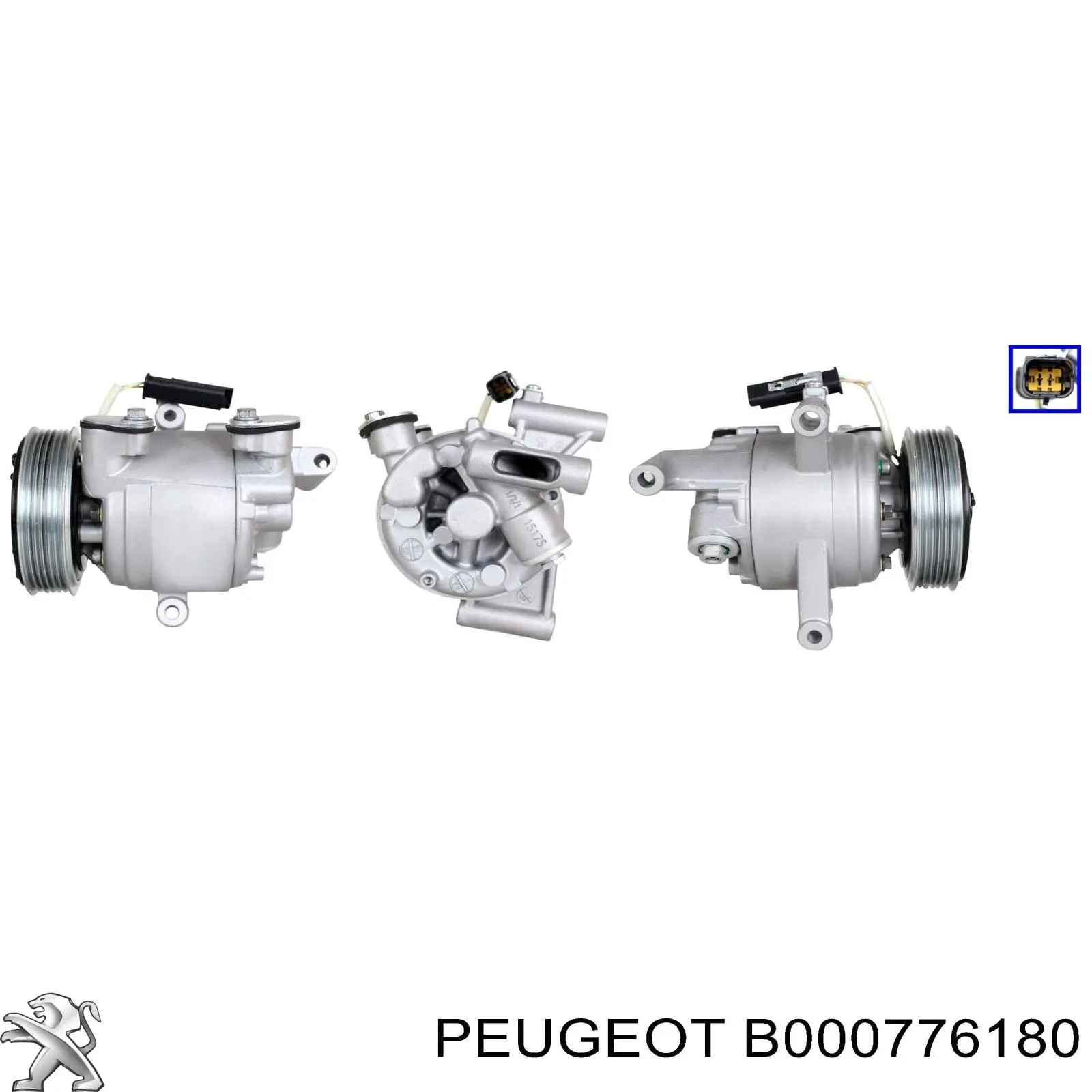 Компресор системи кондиціювання Peugeot/Citroen 88310YV010 ціна, від 311.66 USD