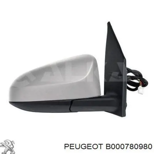 Купити B000780980 Peugeot/Citroen Дзеркало праве
