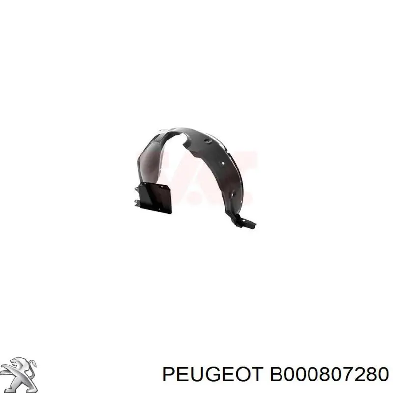 B000807280 Peugeot/Citroen Підкрилок переднього крила, лівий