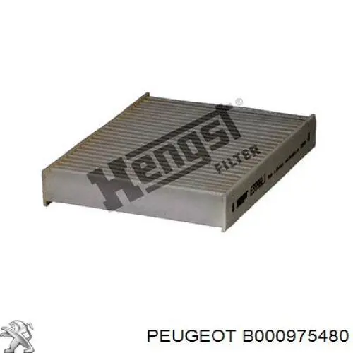 Фільтр салону B000975480 Peugeot/Citroen