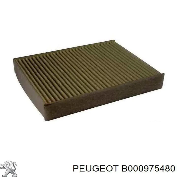 Фільтр повітряний обігрівача Peugeot/Citroen B000975480 ціна, від 5.47 USD