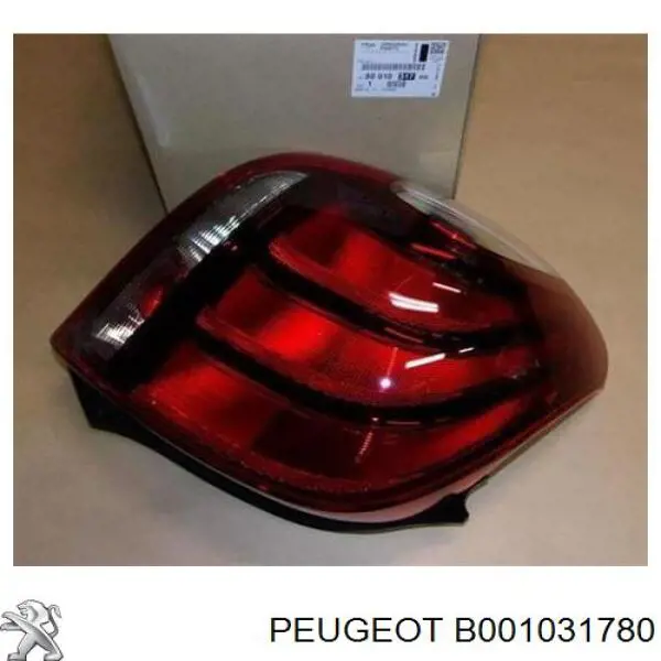 Ліхтар задній лівий Peugeot/Citroen B001031780 ціна, від 151.32 USD