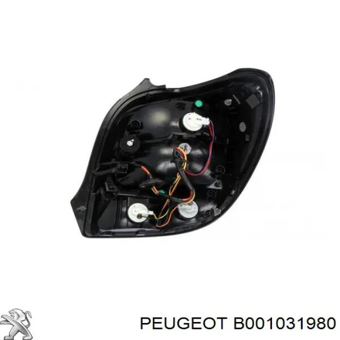 Ліхтар задній лівий Peugeot/Citroen B001031980 ціна, від 105.70 USD