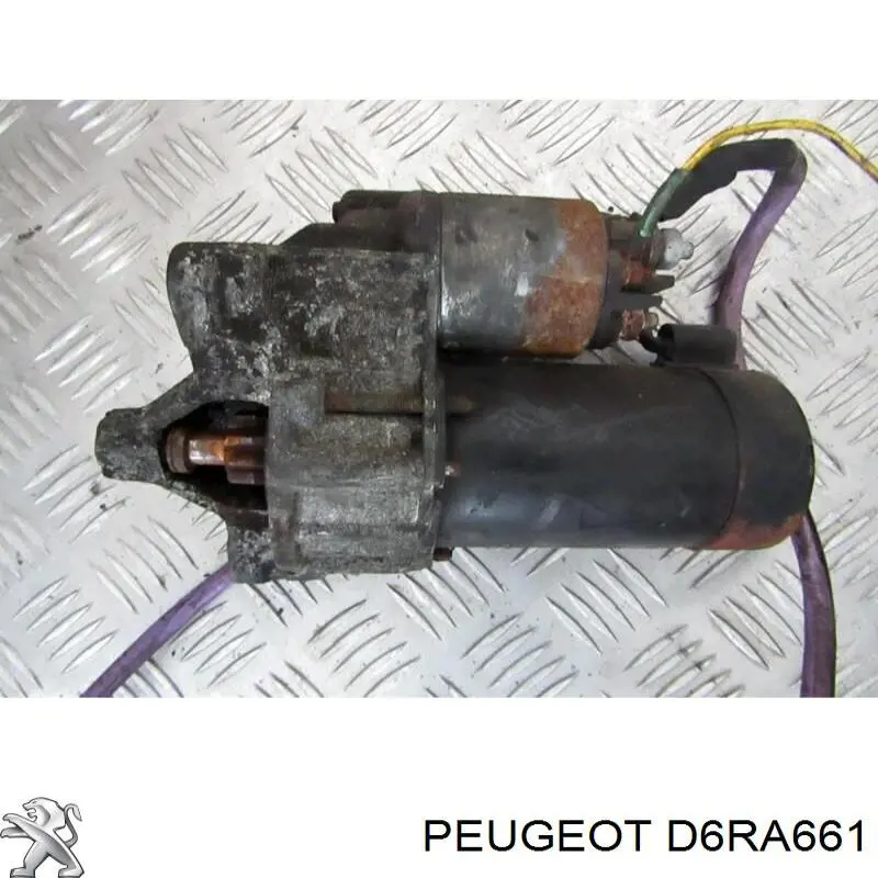 Стартер D6RA661 Peugeot/Citroen