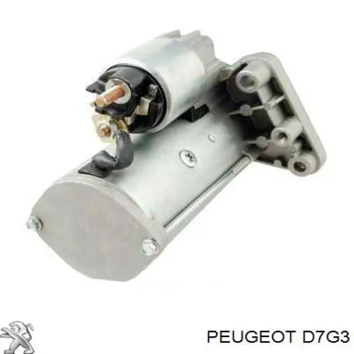 Стартер D7G3 Peugeot/Citroen