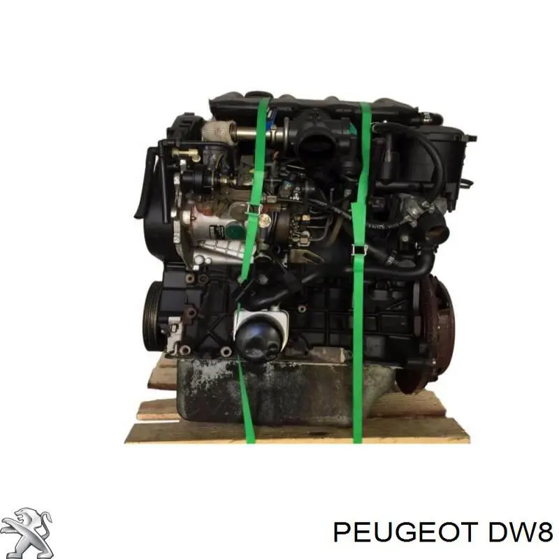 DW8 Peugeot/Citroen Мотор в зборі