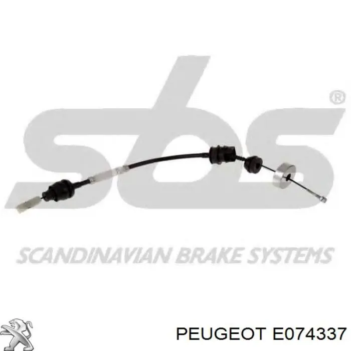 Трос зчеплення Peugeot/Citroen E074337 ціна, від 23.55 USD