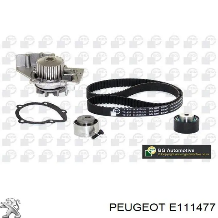 E111477 Peugeot/Citroen Ремінь ГРМ, комплект